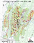重庆轨道交通规划图(2026最新